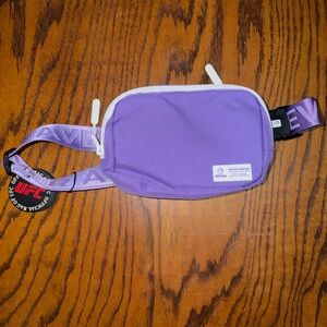 WOLFpak Lavender  crossbody Bag with White Accents